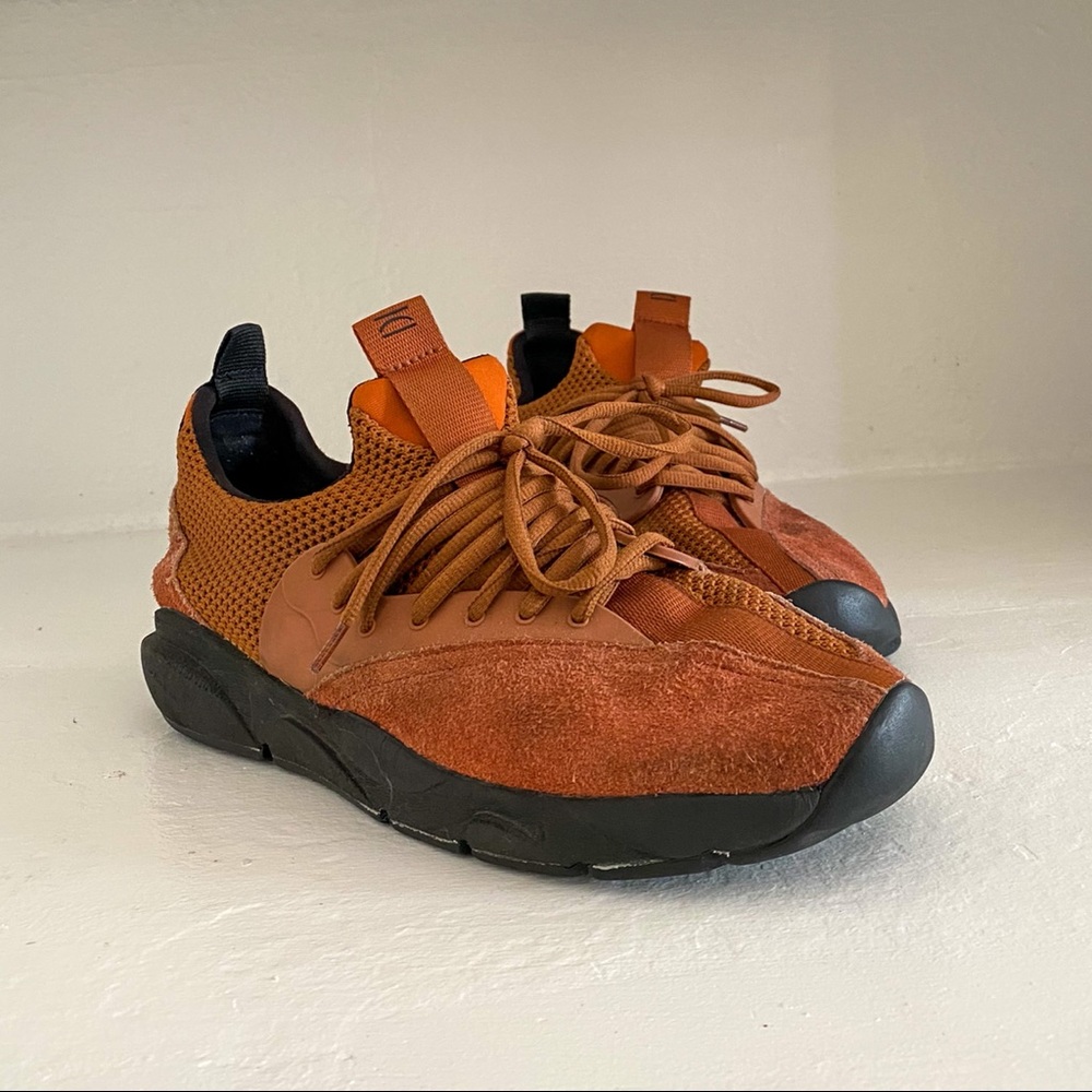 Clear Weather Brand Cloud Stryk Leather Sneakers
